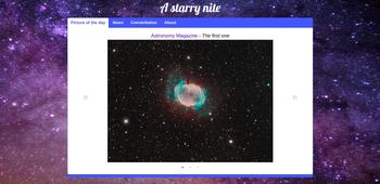 Astronomy website